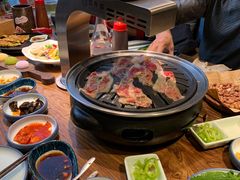 -明洞阿姨·韩式酱蟹烤肉·创意料理(三元桥店)