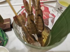 鲜活竹签虾-围炉夜话·潮汕卤水火锅(榕江店)