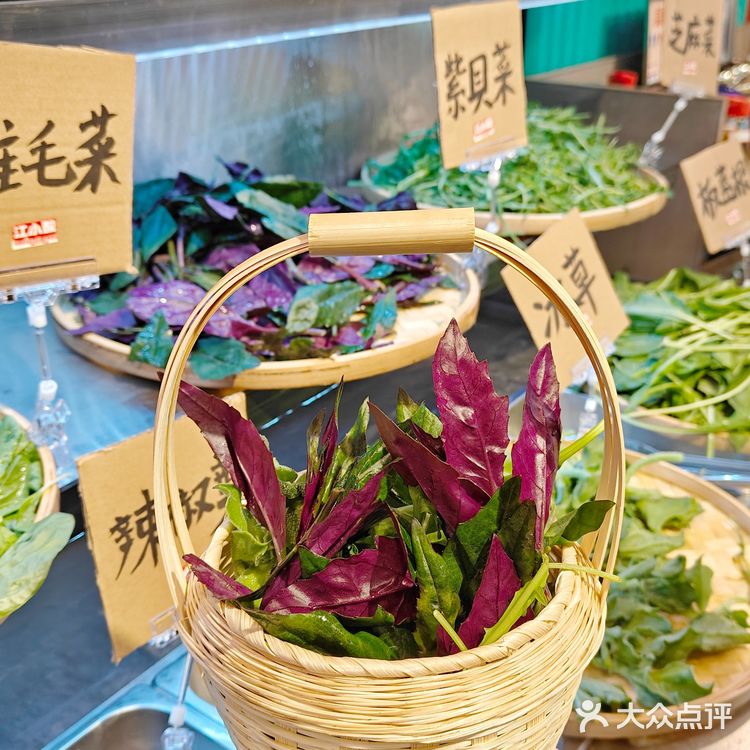 新开的!便宜又好吃的贵州酸汤牛肉火锅,野菜自助吃!!!
