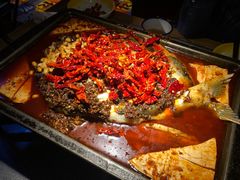-探鱼·鲜青椒爽麻烤鱼(番禺万达店)