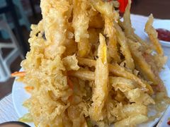 小山高的炸蔬菜-平山城鑫烧烤(建国楼店)