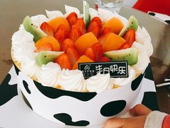 -麦尔乐动物奶油生日蛋糕(新华店)