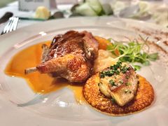 烟熏乳鸽配秋菇-Jean Georges