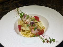 白芦笋鲜虾意面-觅福里•熟成和牛餐厅
