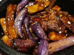 石锅茄子年糕-涌上外婆桥(慈溪店)