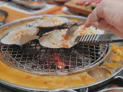 招牌芝士扇贝-青瓦炭韩潮烤肉(花园道店)