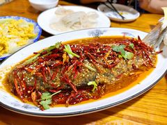 蒜爆鱼-十二道丰味·徐州土菜·烧烤(何山路店)