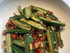 小炒秋葵-小大董·烤鸭(观景餐厅·南京西路店)