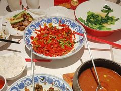 丰城小炒黄牛肉-千百味红餐厅·江西菜(绿地双子塔店)