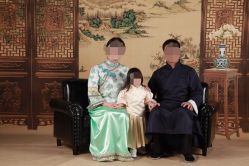 -时光纪亲子全家福照相馆(静安店母女写真父母纪念照)