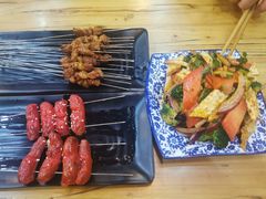 -长青菠菜面·烧烤