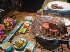 -明洞阿姨·韩式酱蟹烤肉·创意料理(三元桥店)