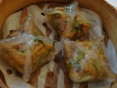 野菌贡菜饺-名苑皇宫酒家(来魅力壁画村店)