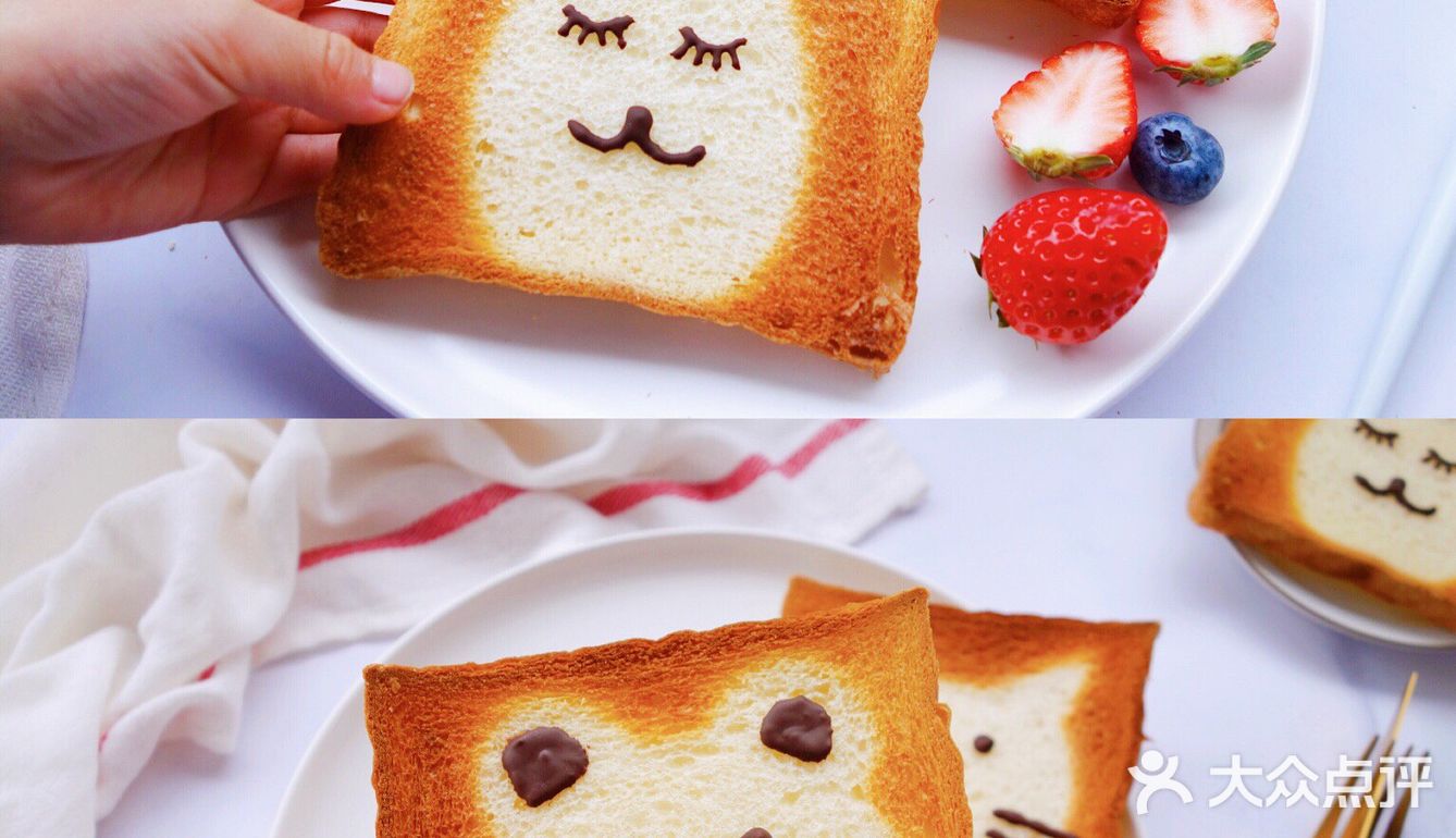 可爱到犯规的手绘烤吐司🍞巨简单❗️孩子最爱
