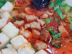 辣肉粉丝汤-张记汤馆(嫩江路店)