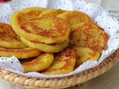 红薯饼，-文星素食(兴华路店)