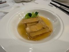 上汤松茸白蘑菇素千层-唐阁(香港朗廷酒店)