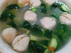 黄瓜鱼丸汤-聪辉同安老美食饭店(大元路店)