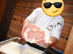 现切射和牛肋排-老乾杯和牛烧肉(王府中环店)