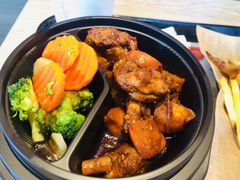 板烧鸡腿饭-肯德基(万科城店)