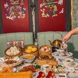 新年的到来来到了荔轼楼这家粤式茶楼，这里的環境优雅