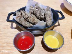 墨鱼汁炸鸡排-托斯卡纳烘焙意大利餐厅(五天地店)