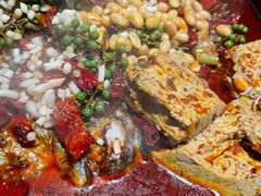 重庆豆花烤鱼-探鱼·鲜青椒爽麻烤鱼(银泰城店)
