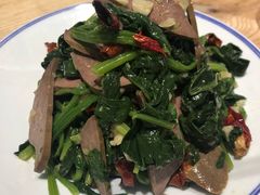 菠菜扮猪肝-大厨小馆(华阳城店)