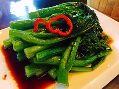白灼菜心-粤色·老广州茶餐厅(河南商会大厦店)