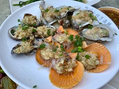 蒜蓉粉丝蒸扇贝-四川小胡子海鲜(丁村万人海鲜广场店)