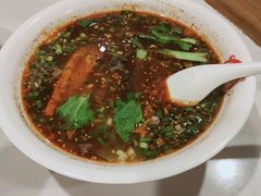 粉汤羊血-子午路张记肉夹馍(小寨西路店)