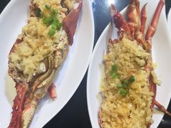 蒜蓉蒸印尼小青龙-大锅强·蒸海鲜青岛菜(吾悦广场店)