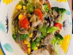 西兰花培根奶油菌菇-萨莉亚意式餐厅(上下九店)