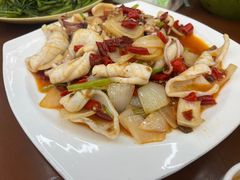 泡椒鲜鱿鱼-川妹子饭店(海韵路店)