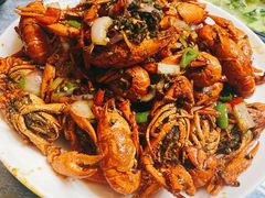 椒盐大虾-骄傲de小龙虾 · 全羊馆(新北万达店)