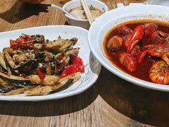 风味茄子-叶派龙虾•招牌香辣蟹·海鲜(中海国际店)