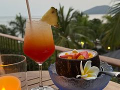-日落吧·海景咖啡厅·餐酒吧·鸡尾酒·下午茶·乐队表演·浪漫夕阳·三亚文华东方酒店