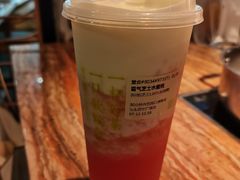 霸气芝士水蜜桃-奈雪的茶(苏宁广场店)