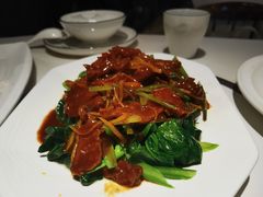 芥兰炒牛肉-潮人姐妹轩(海宁路店)