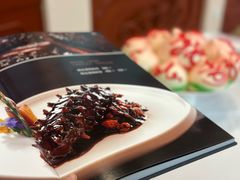 精品葱烧海参-丰泽园饭店