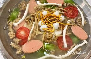Pork Rib Tofu Flower Soup Pot