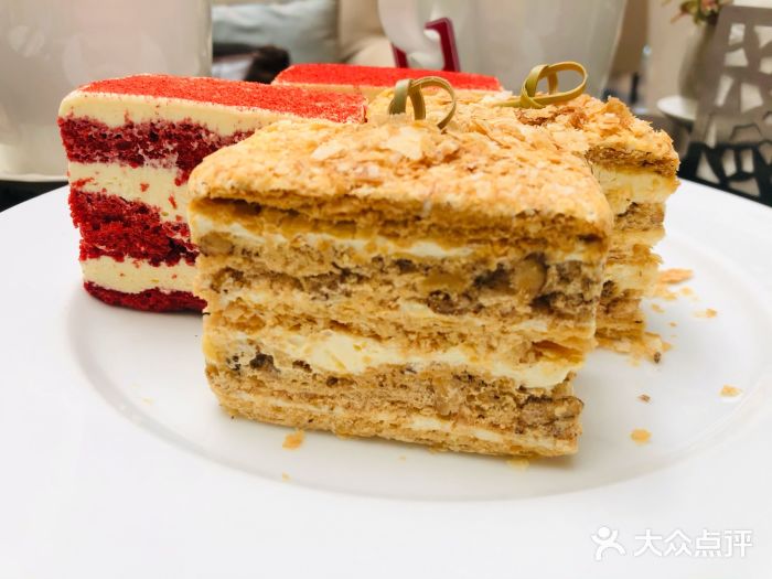 马哥孛罗咖啡厅·Cafe Marco (厦门马哥孛罗东方大酒店)拿破仑蛋糕图片
