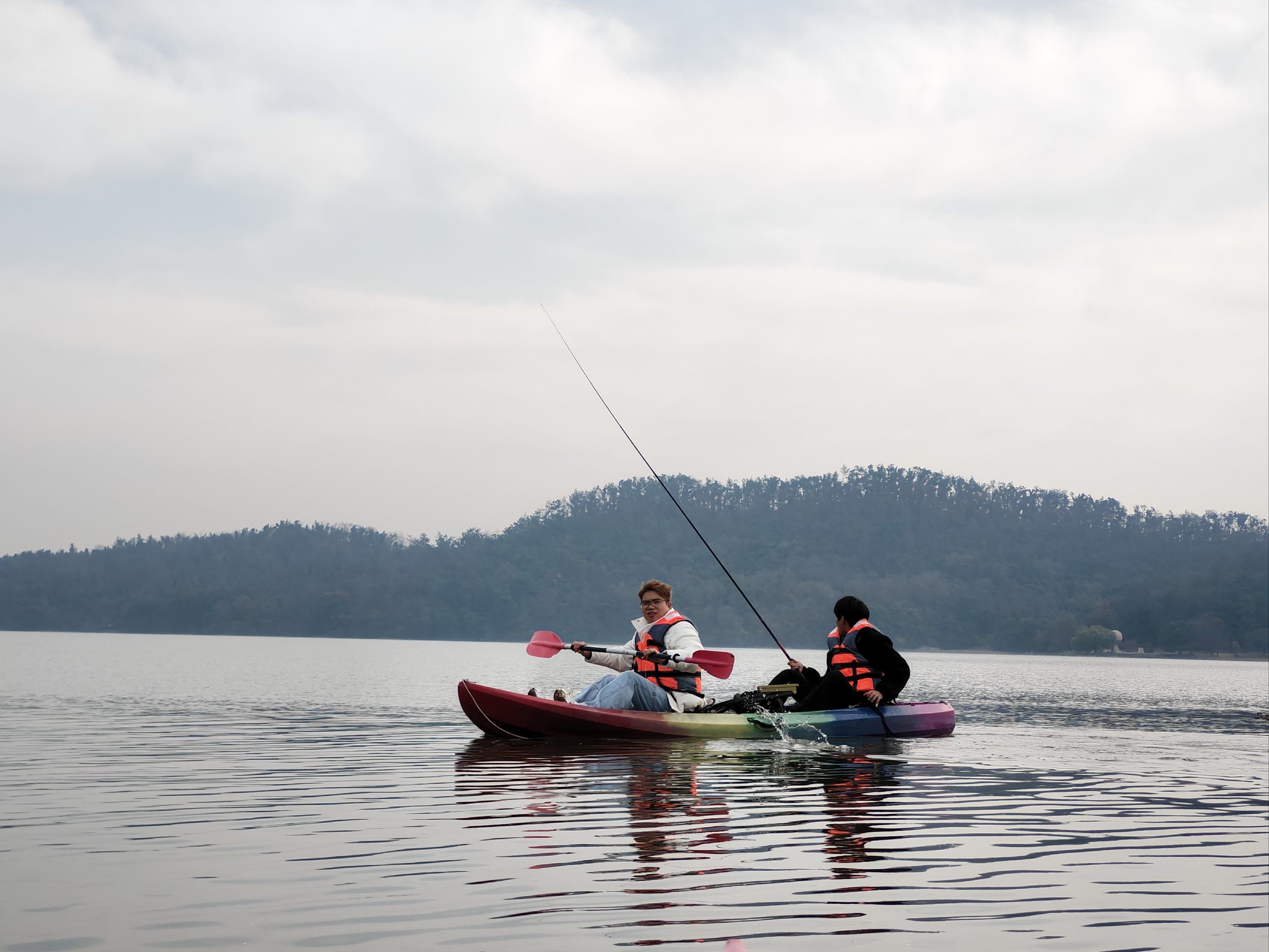 划船,又累又好玩
