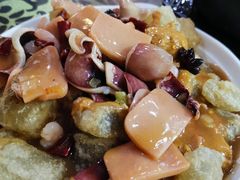 三鲜焖子-友利砂锅居(烟台店)