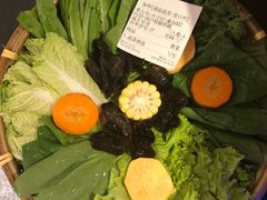 蔬菜拼盘-尚尚仙·酸汤猪手·猪肚鸡火锅(华联万柳购物中心店)