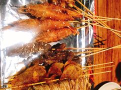 -路边摊小炉子烧烤