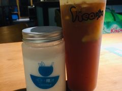 鲜榨椰子汁-e+粉店(康王北路店)