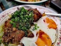 葱油鸡扒双蛋饭-香江姳苑(静安店)