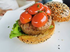 芝心牛肉汉堡-Lets burger非常汉堡·环球风味(蓝色港湾店)