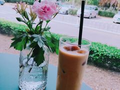 黑砖拿铁-dotcom coffee古点咖啡(致真大厦店)